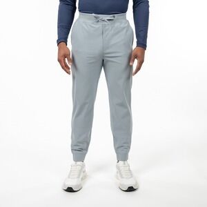 RHOBACK Men's Delta Performance Jogger, Thunder Gray, Size XXL